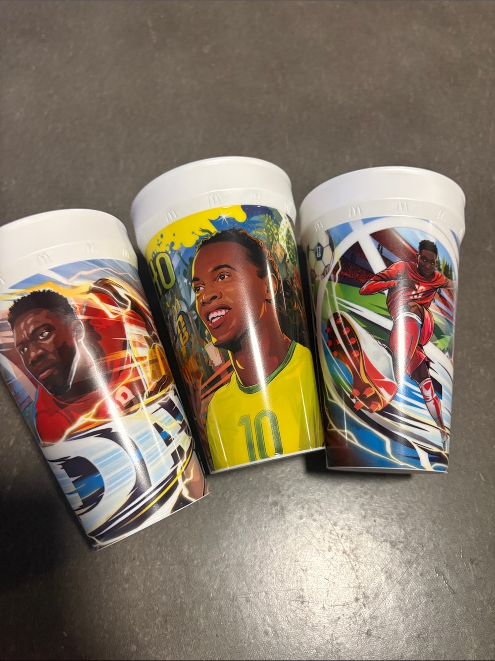 McDonald's WorldCup 2026 Collectible Soccer Cups (3 cups)